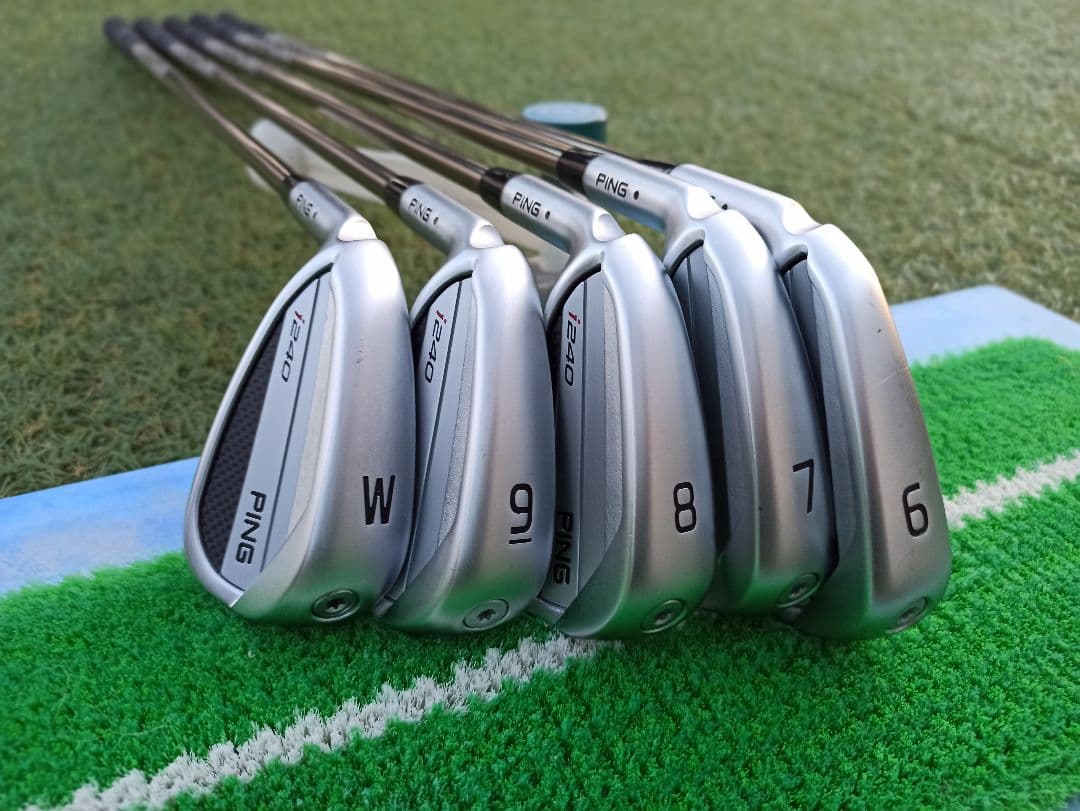 ピン i240 CHROME85S レフティ 5本:#6 #7 #8 #9 PW