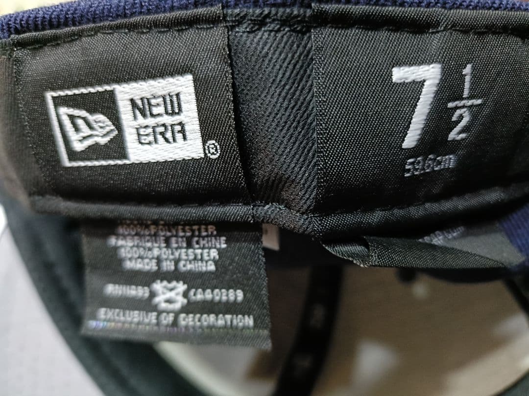 59.6cm NEW ERA 横浜大洋ホエールズ 帽子 キャップ　ベイスターズ