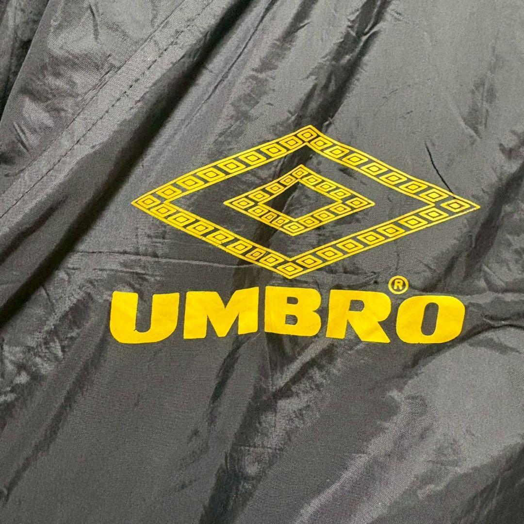 訳あり　90's UMBRO ナイロンドリルロッププルオーバーテープロゴ　XL