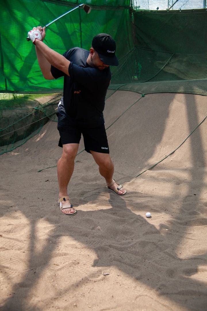Cph/Golf MOCK NECK TEE PANTS セットアップ　サイズM