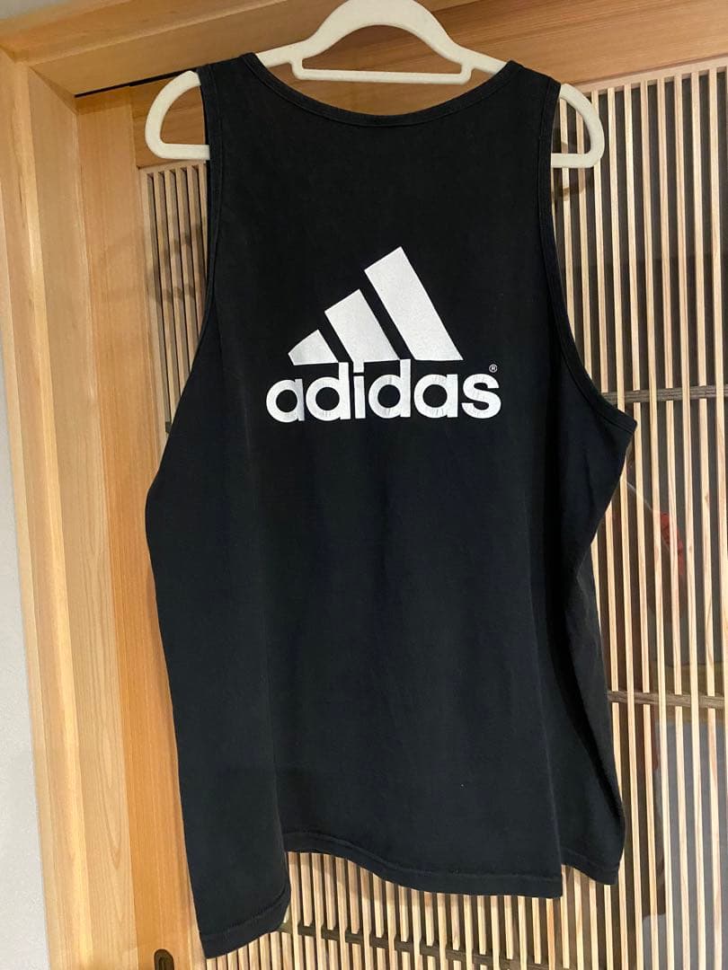 adidas 早稲田大学　ラグビー部　タンクトップ XL 黒