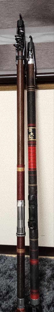 ダイワ大島5号5.1m&メーカー不明ヒラマサ竿まとめて2本
