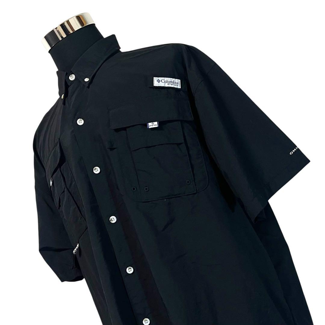 【PFG】【XL】Columbia♡BAHAMA フィッシングシャツ メンズ
