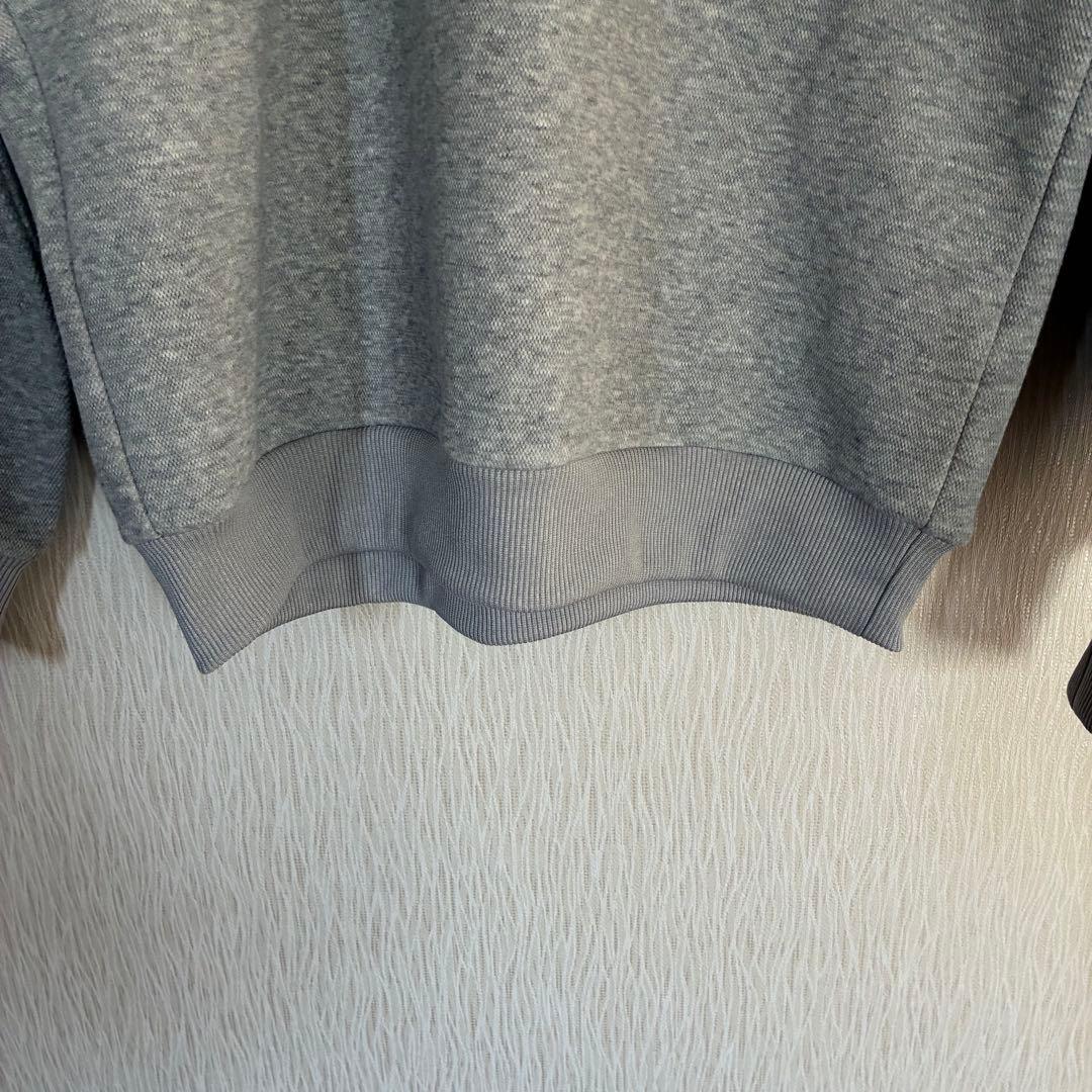 美品 and per se アンパスィ グレー スウェット M ゴルフウェア