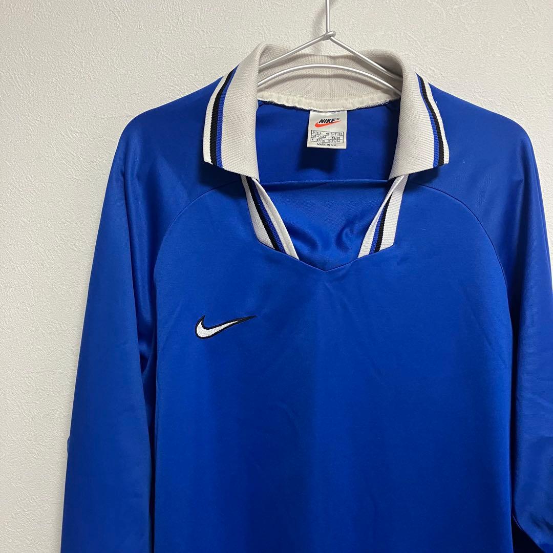 ナイキ　90s イギリス製　サッカーシャツ　Lサイズ