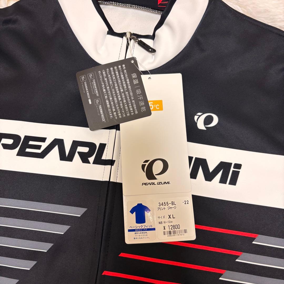 【新品】パールイズミ PEARL IZUMI プリント ジャージXL ブラック
