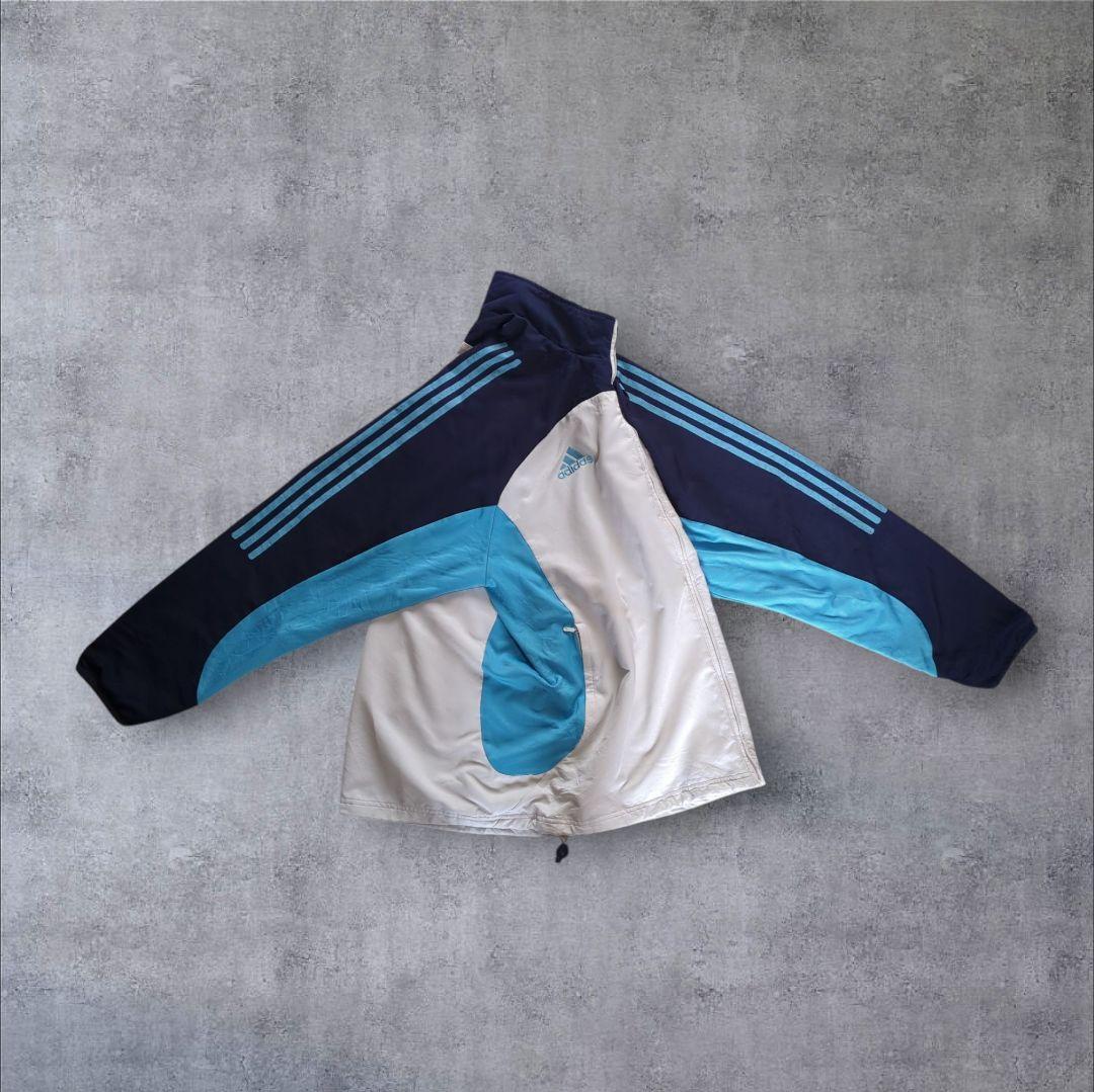 【00s adidas】 トラックジャケットマルセイユティファニーブルーsale