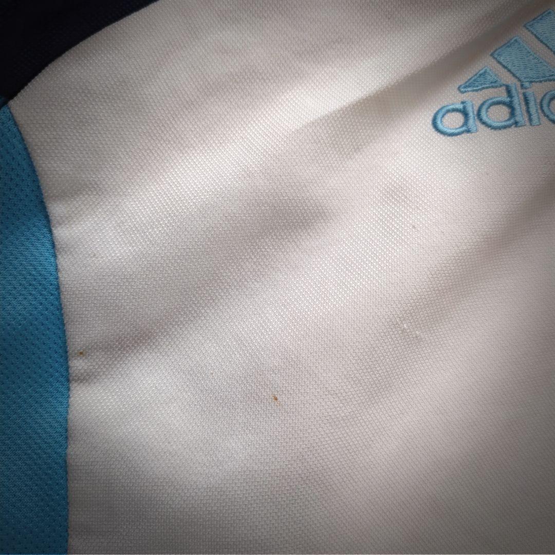 【00s adidas】 トラックジャケットマルセイユティファニーブルーsale