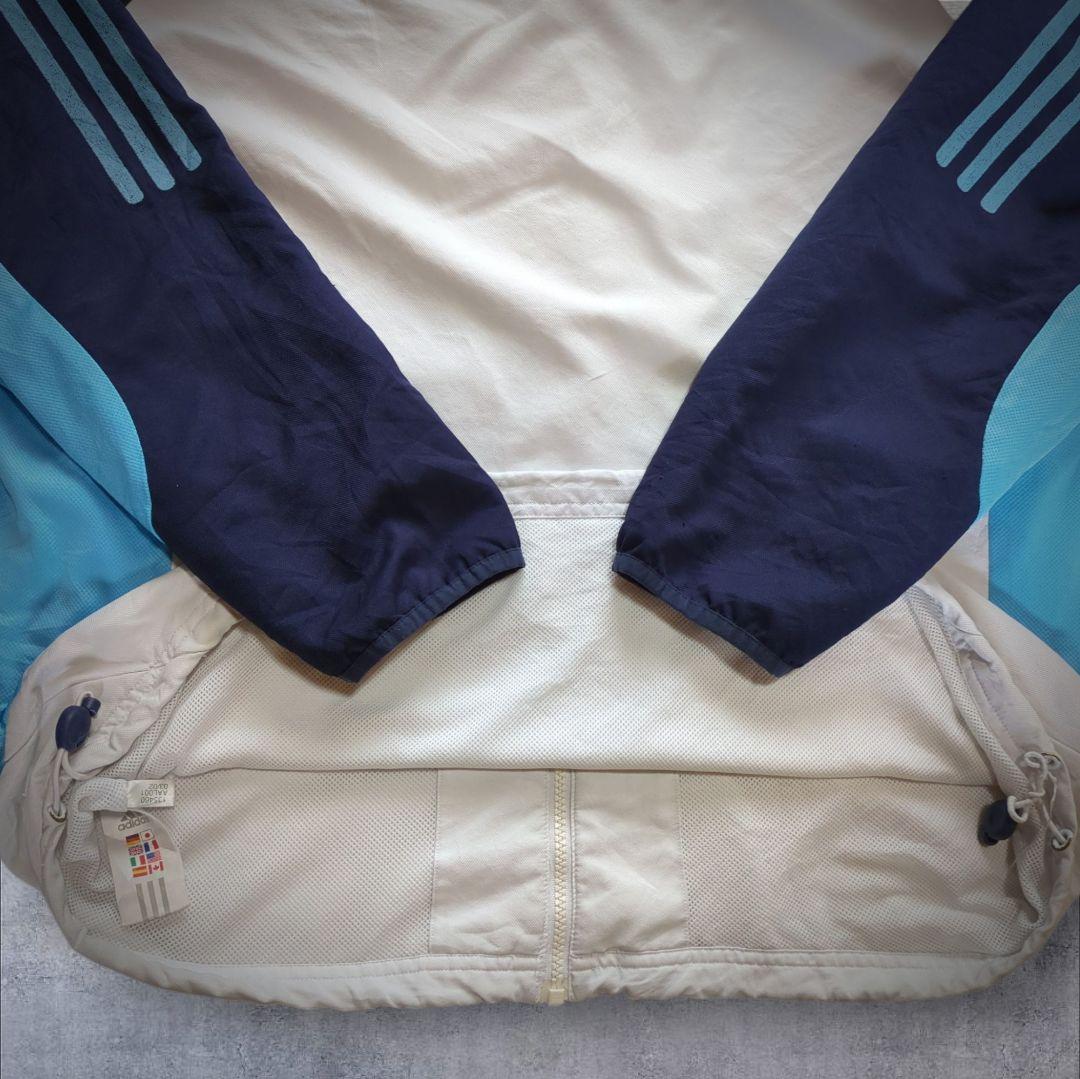 【00s adidas】 トラックジャケットマルセイユティファニーブルーsale