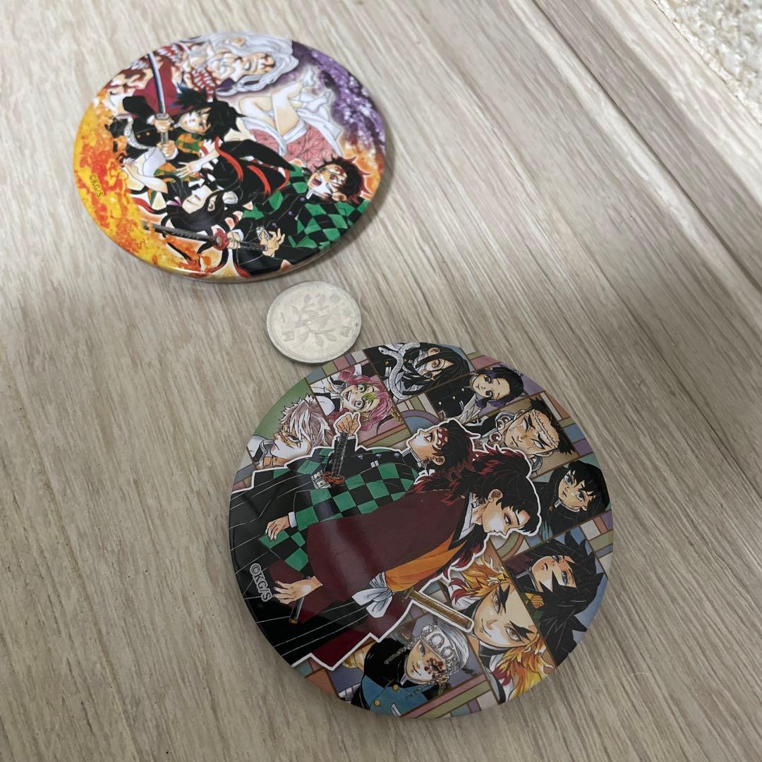 鬼滅の刃　缶バッジ2点セット　限定品　24時間以内発送