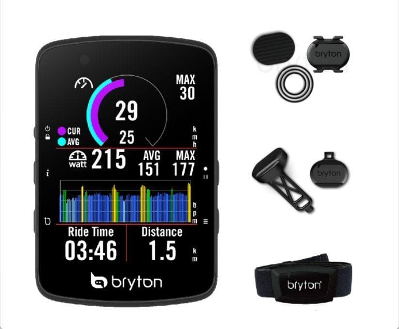 ブライトン Rider 650T サイコン（3センサー付）【日本語対応】