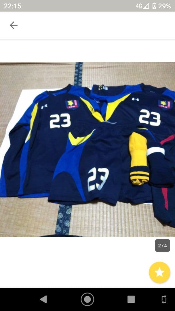 慶應義塾大学体育会サッカー部ユニホーム