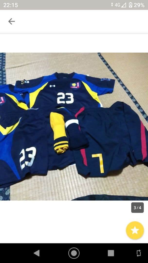 慶應義塾大学体育会サッカー部ユニホーム