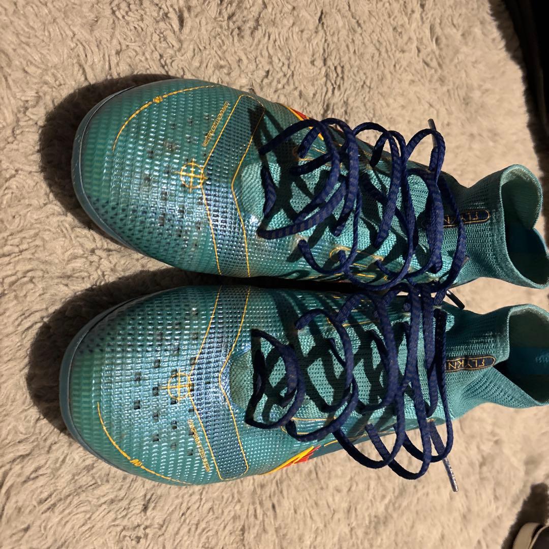 Nike サッカーシューズ ハイカット 青