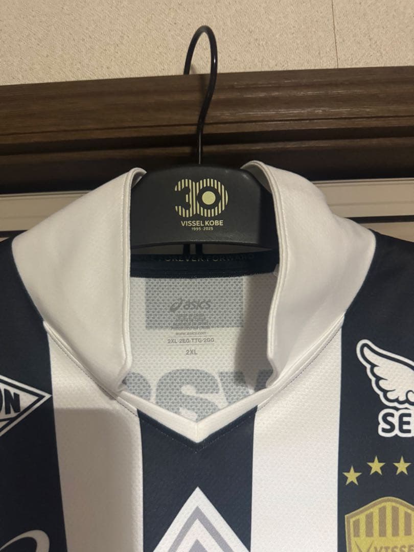 ヴィッセル神戸　30周年記念ユニフォーム　2xl 12番