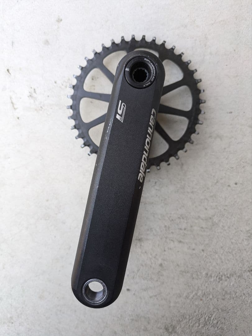 パーツ cannondale hollowgram crank 40t 170mm