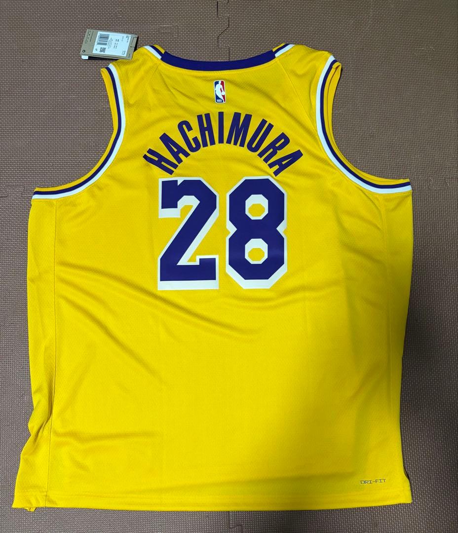 新品タグ付 正規品 定価16500円 八村塁 Lakers ユニフォーム