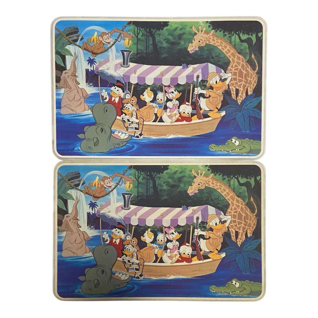 希少品 東京ディズニーランド ランチョンマット 4枚セット 1983年製