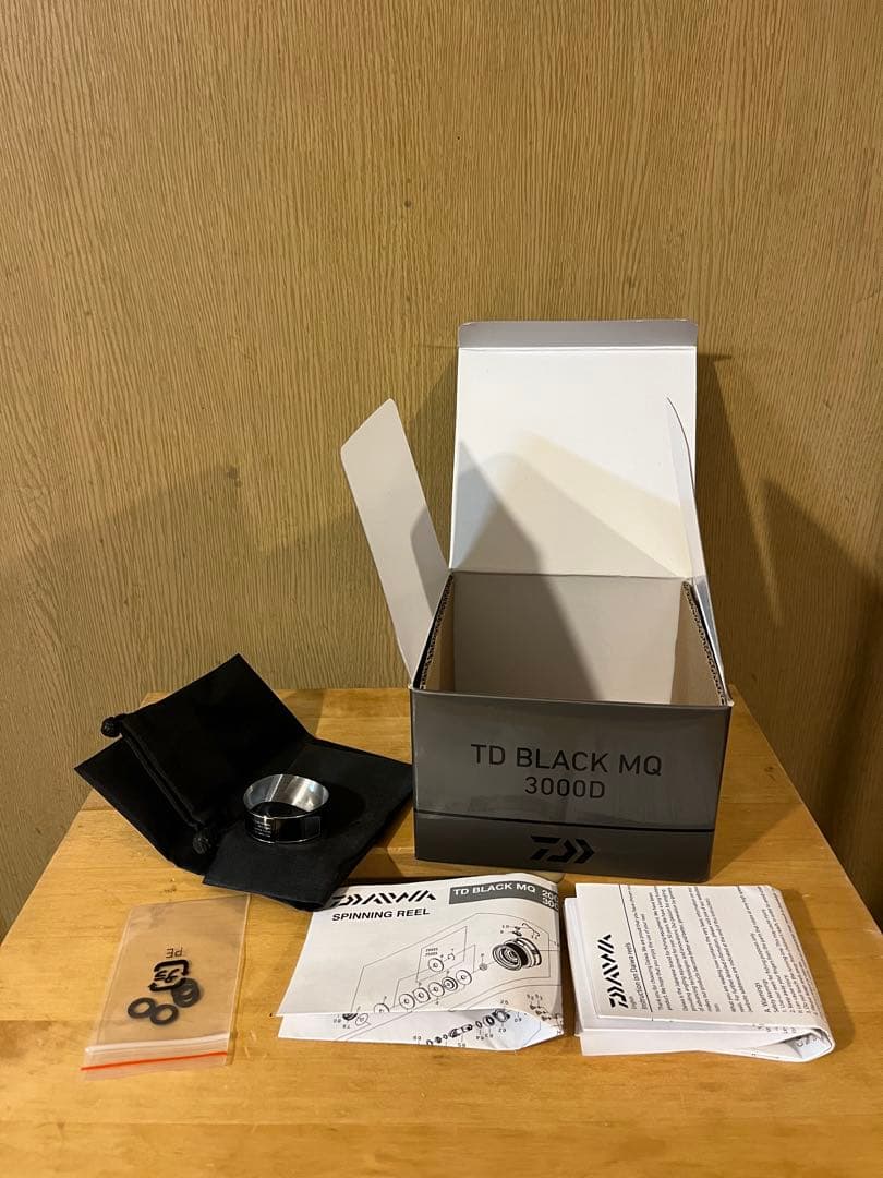 DAIWA 24 TD BLACK MQ 3000D 海外モデル　セルテート