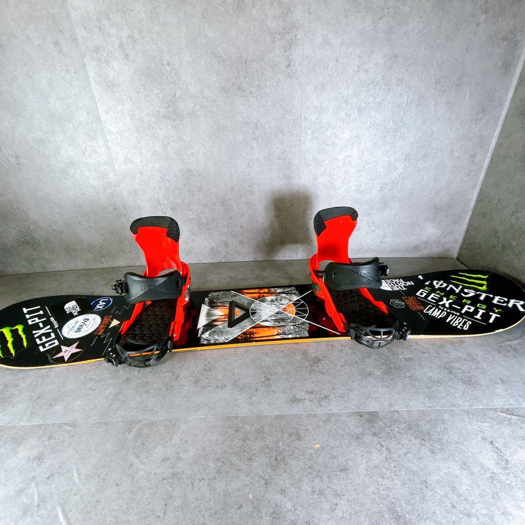 SALOMON147センチ×アリバイ　バインMサイズ　スノーボード2点セット
