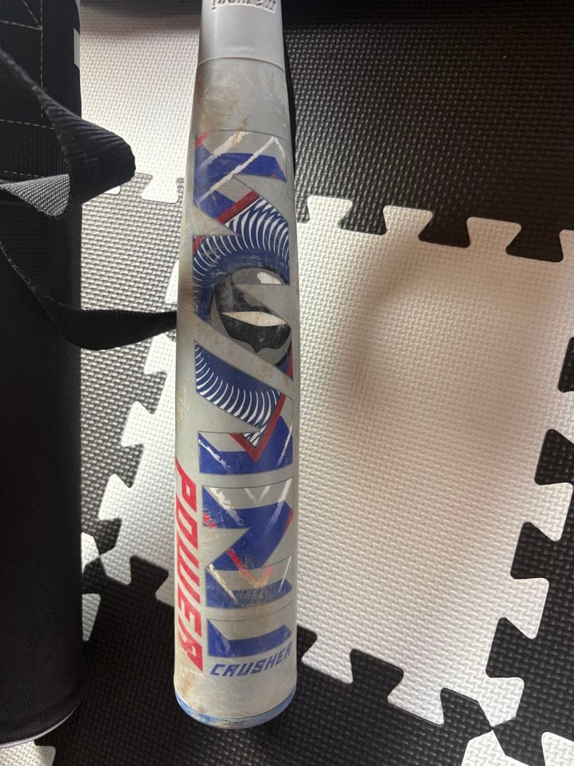 Marucci Power ワニクラッシャー青 軟式バット ケース付き