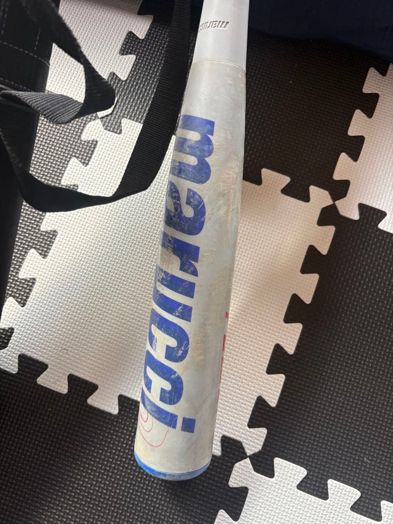 Marucci Power ワニクラッシャー青 軟式バット ケース付き