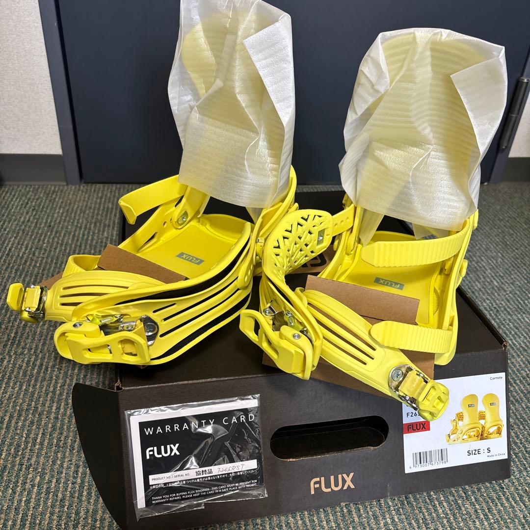 FLUX F258RST イエロー ビンディング サイズ5