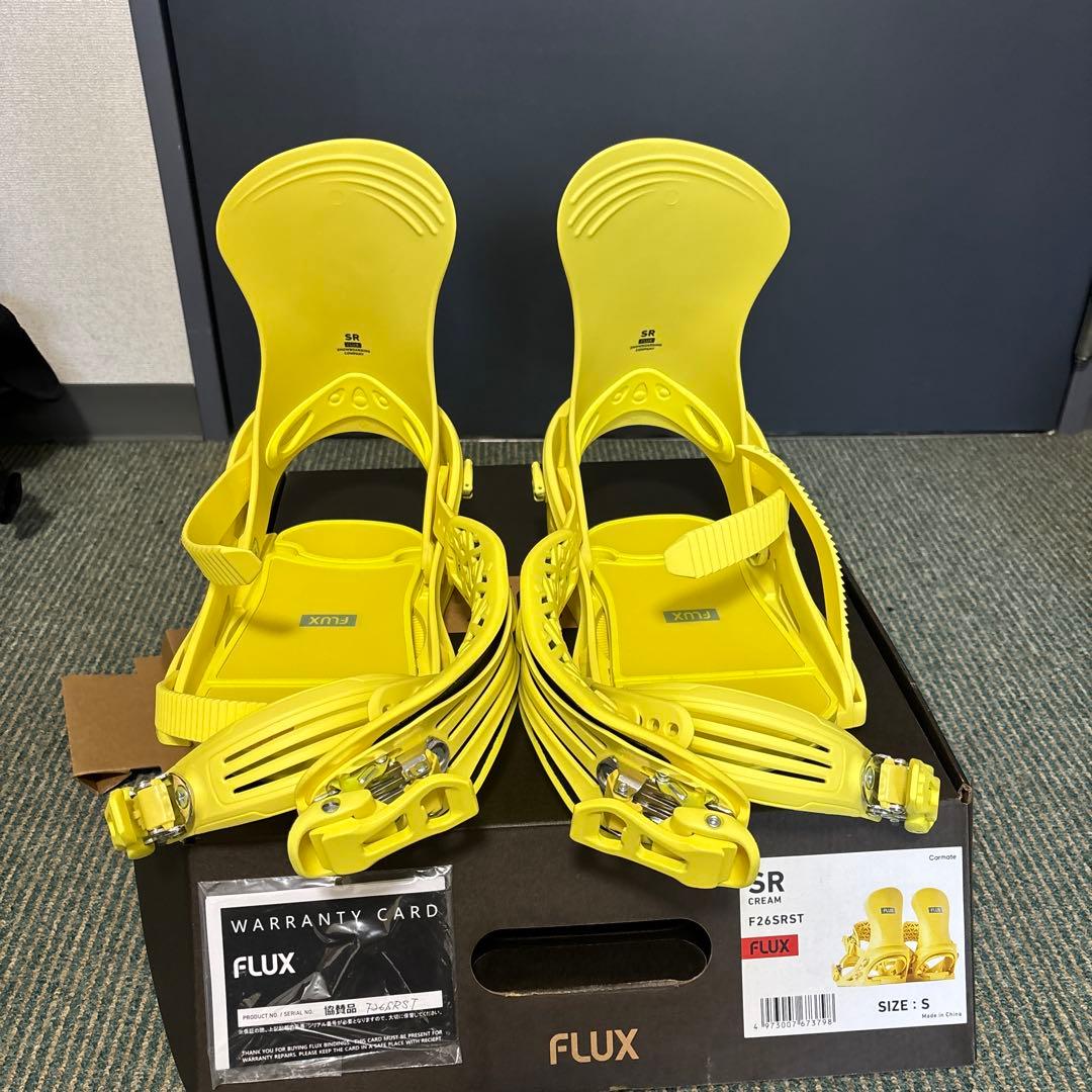 FLUX F258RST イエロー ビンディング サイズ5
