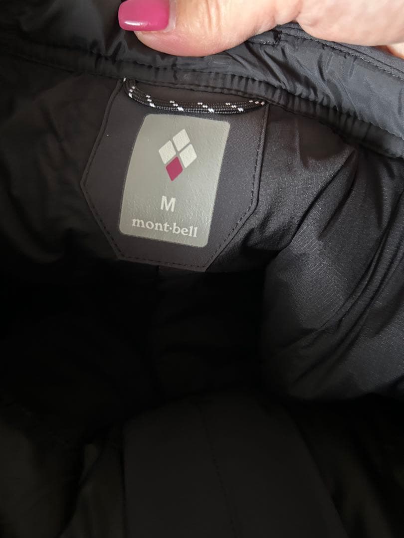 mont-bell 黒パンツ Mサイズ