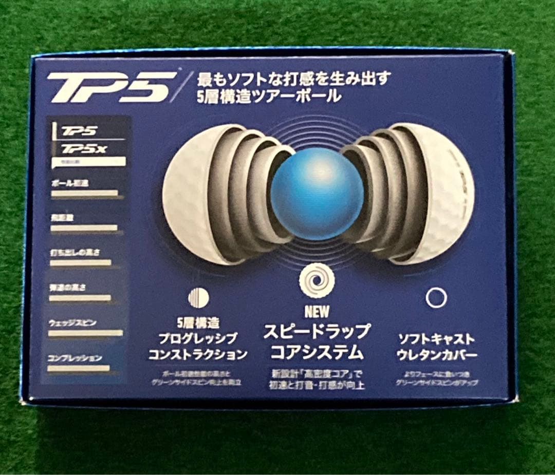 新品　TP5 ボール　テーラーメイド　3ダース