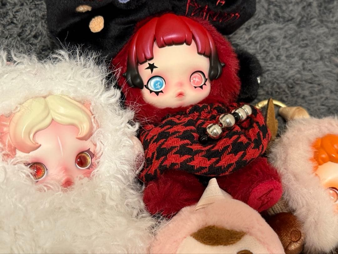 【超お得】8点popmart skullpanda molly crybaby
