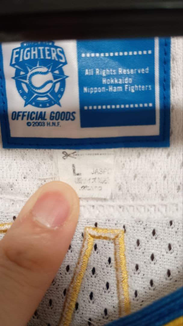 北海道日本ハムファイターズ 小笠原道大 ユニフォーム Lサイズ 2003年