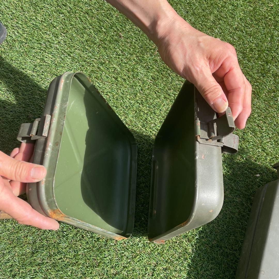 kraftstoff4368ドイツ軍燃料缶5L物入れビンテージ