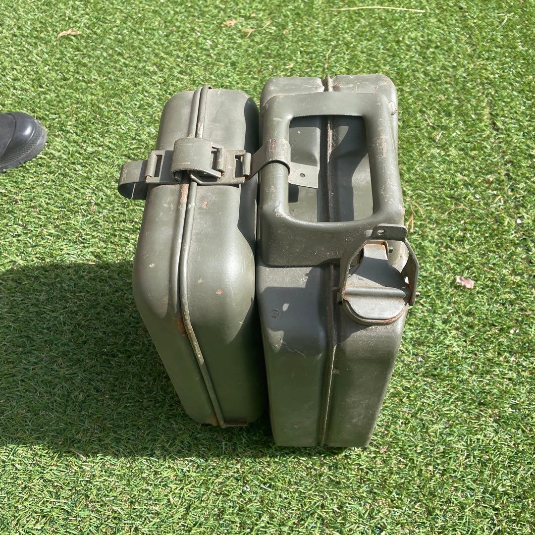 kraftstoff4368ドイツ軍燃料缶5L物入れビンテージ