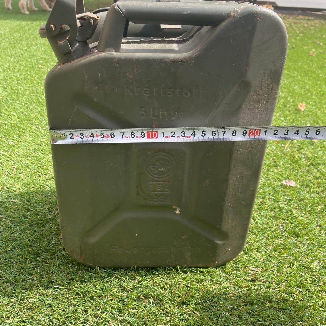 kraftstoff4368ドイツ軍燃料缶5L物入れビンテージ