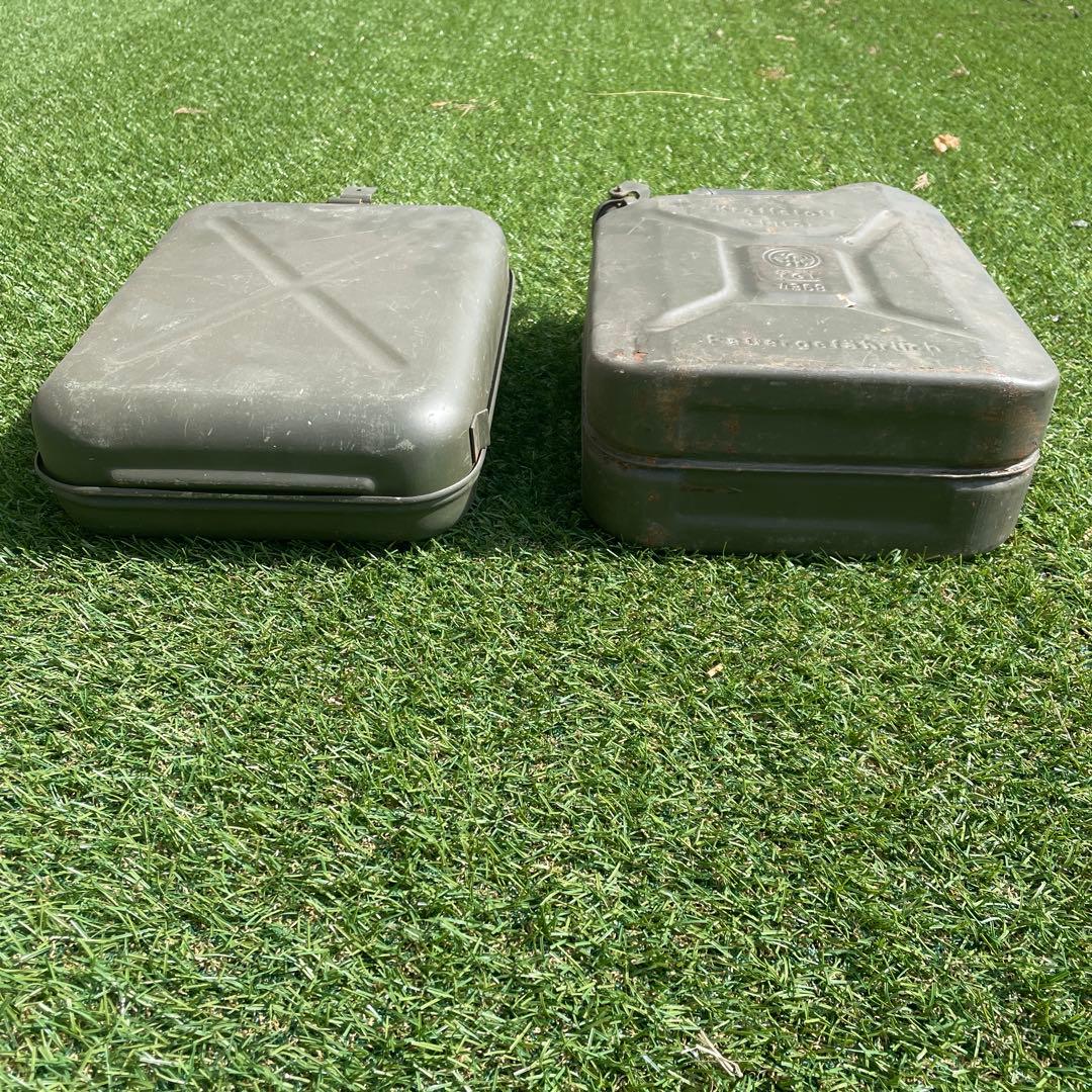 kraftstoff4368ドイツ軍燃料缶5L物入れビンテージ