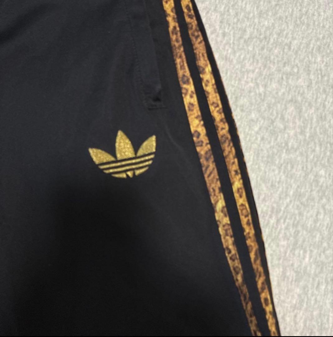 ✨小栗旬着用✨adidas レオパード トラックジャケット セットアップ M