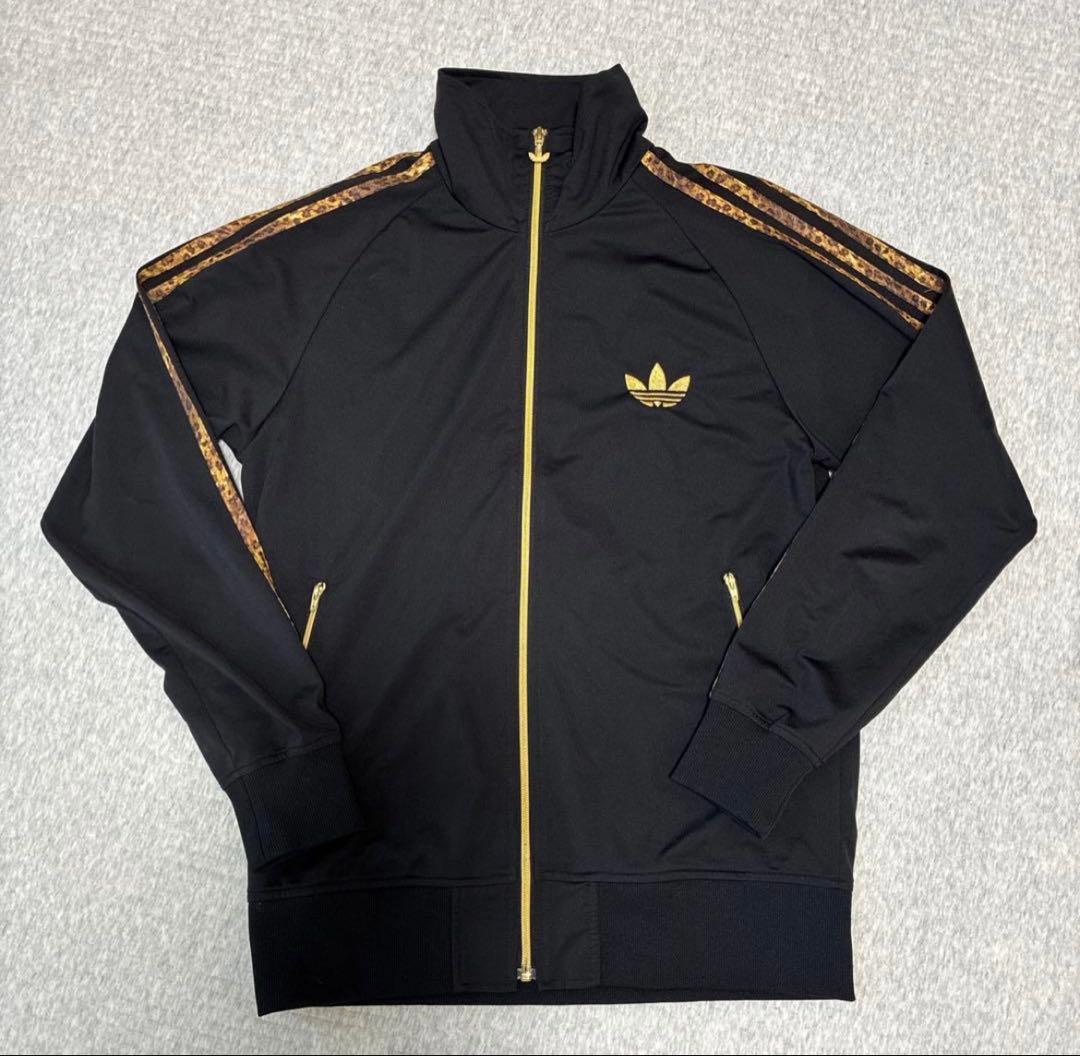 ✨小栗旬着用✨adidas レオパード トラックジャケット セットアップ M