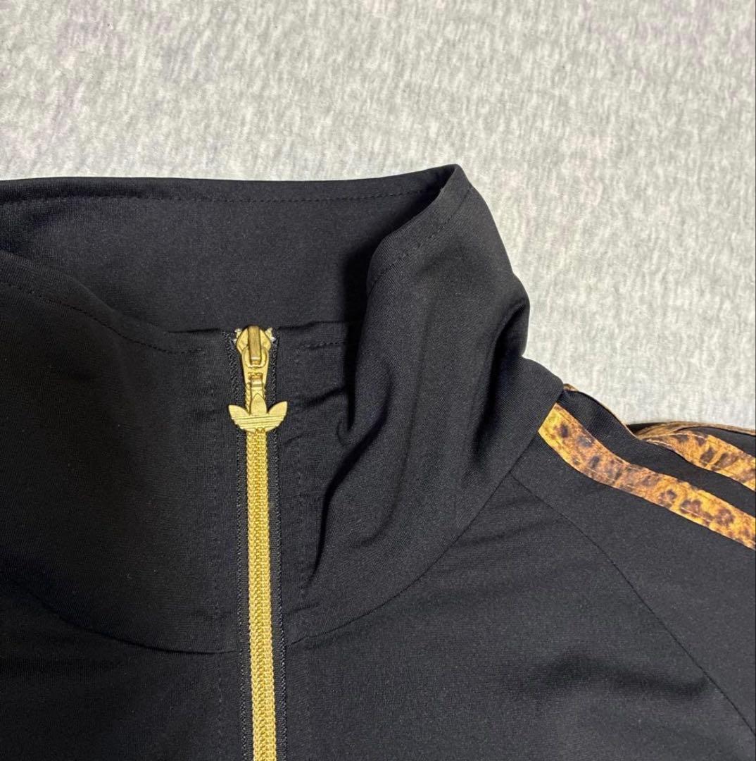 ✨小栗旬着用✨adidas レオパード トラックジャケット セットアップ M