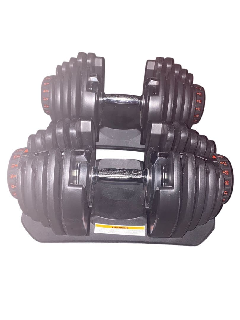 【良品】Motions アジャスタブルダンベル40キロ×2個、1/2梱包　その②