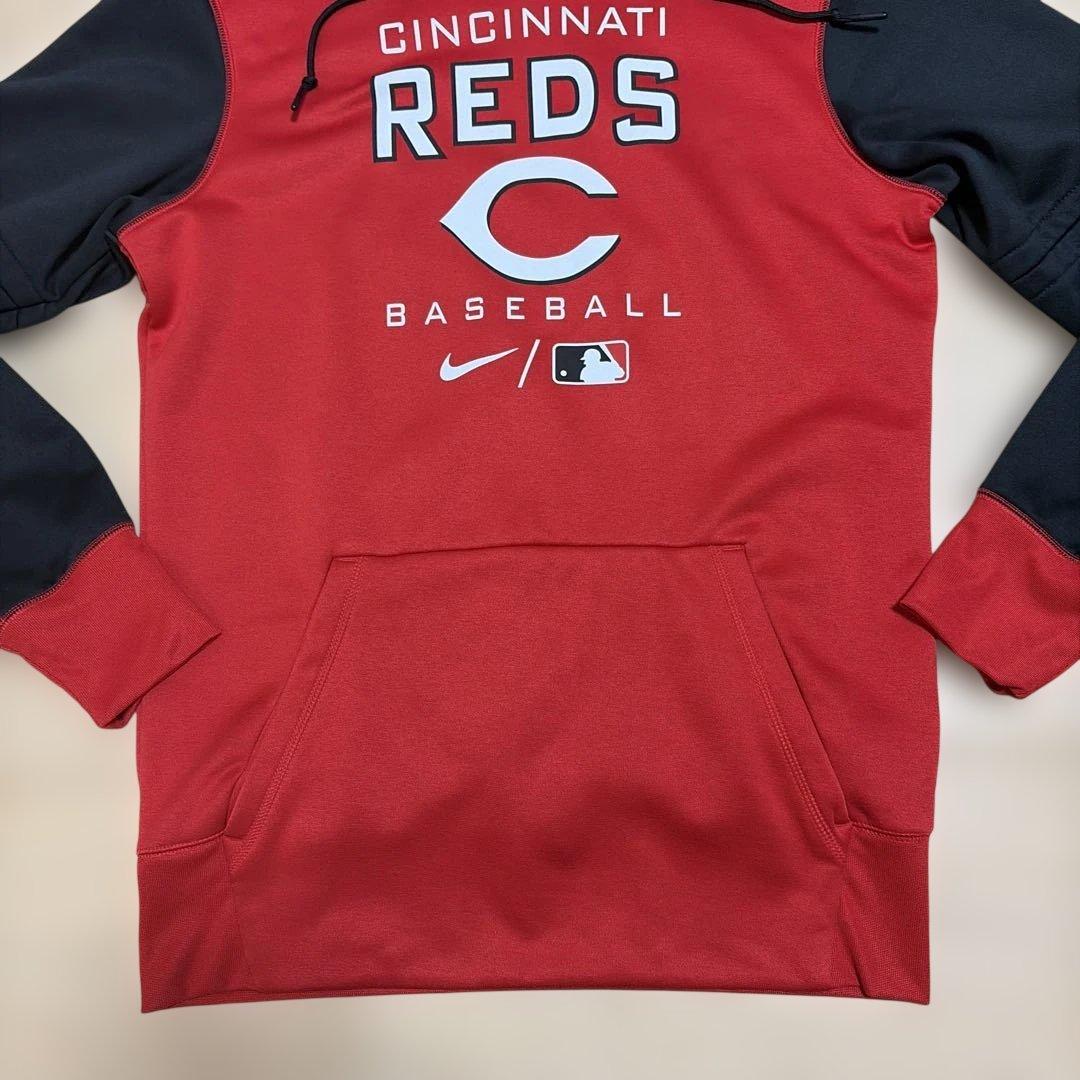 ほぼ未使用 MLB メジャーリーグ シンシナシティ レッズ ナイキ パーカー