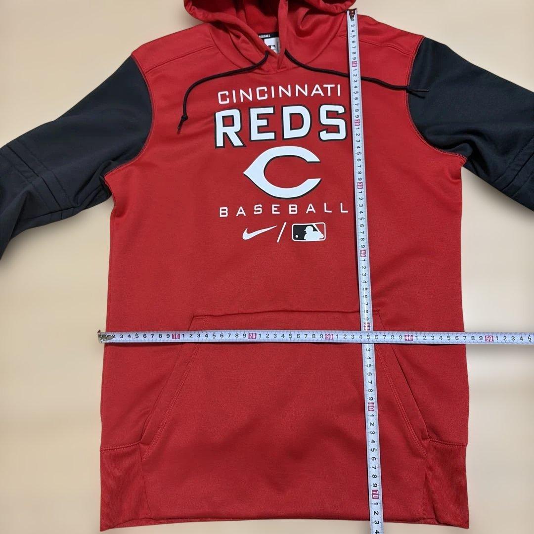 ほぼ未使用 MLB メジャーリーグ シンシナシティ レッズ ナイキ パーカー