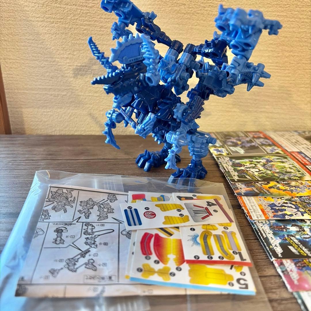 美品 風龍輝バインズ コンプセット リュウストームバイン ムゲンバイン 食玩