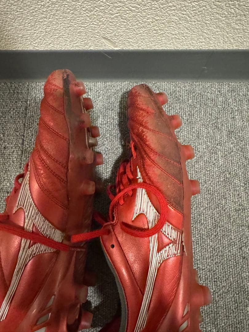 Mizuno Morelia NEO3 パッションレッド サッカーシューズ　26