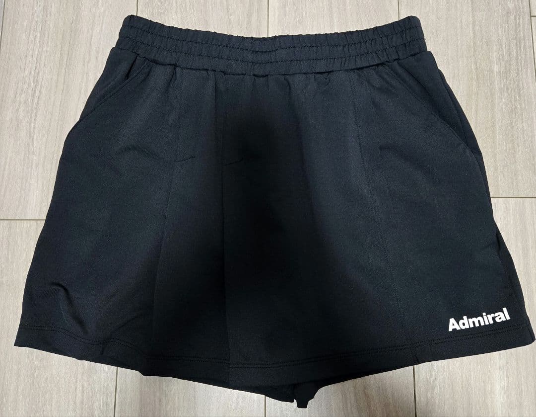 アドミラル Admiral レディース サイドタックスキュロット ブラックM