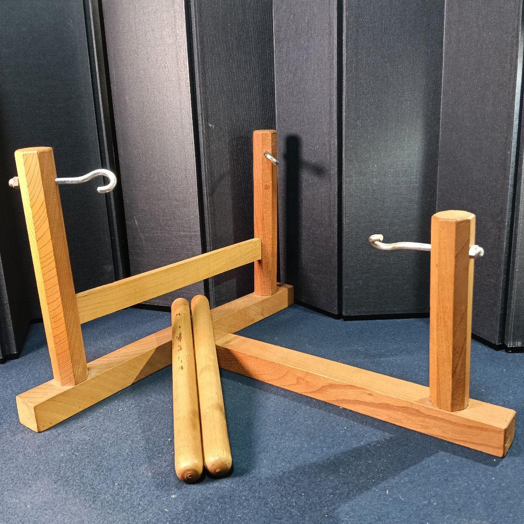 AP65 和太鼓 バチ 置台付 締太鼓 35cm 和楽器 打楽器 祭太鼓