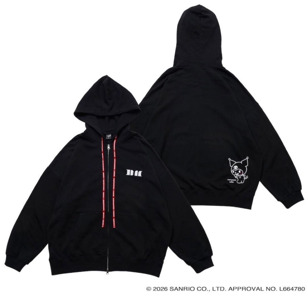 ラスト　BABYMONSTER × KUROMI L 完売サイズ　ベビモンクロミ