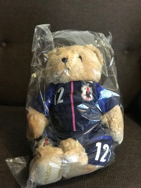 【プレミア品！】女子サッカーW杯　限定・優勝記念テディベア