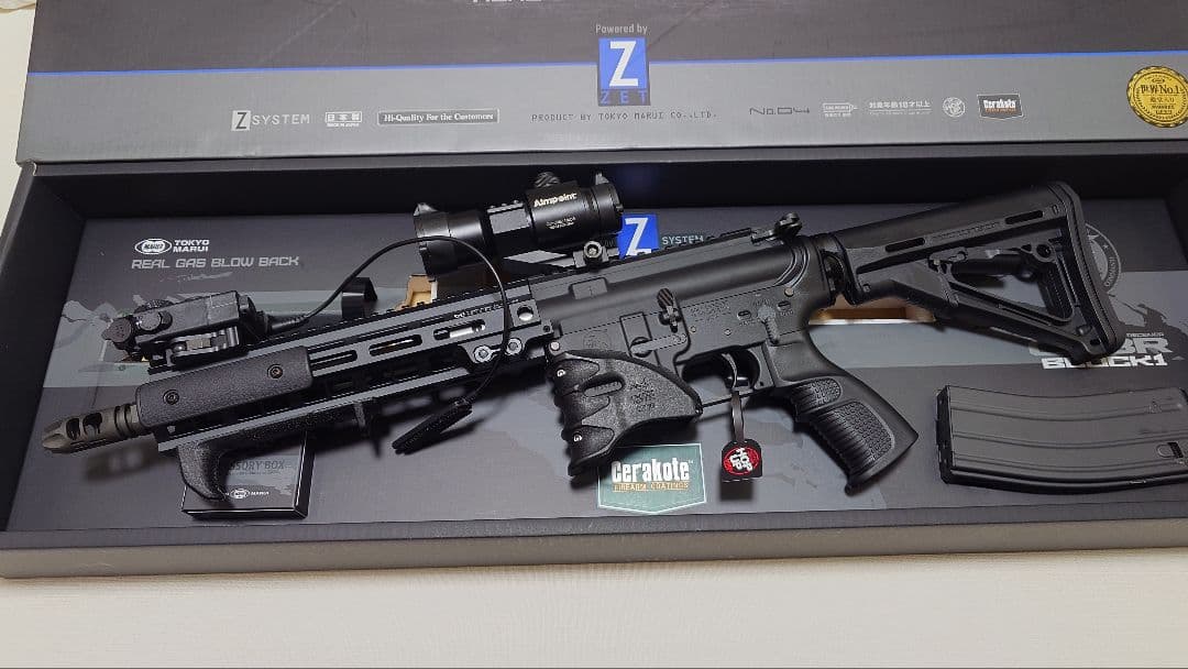 東京マルイ CQBR BLOCK1 カスタム ガスブローバック M4