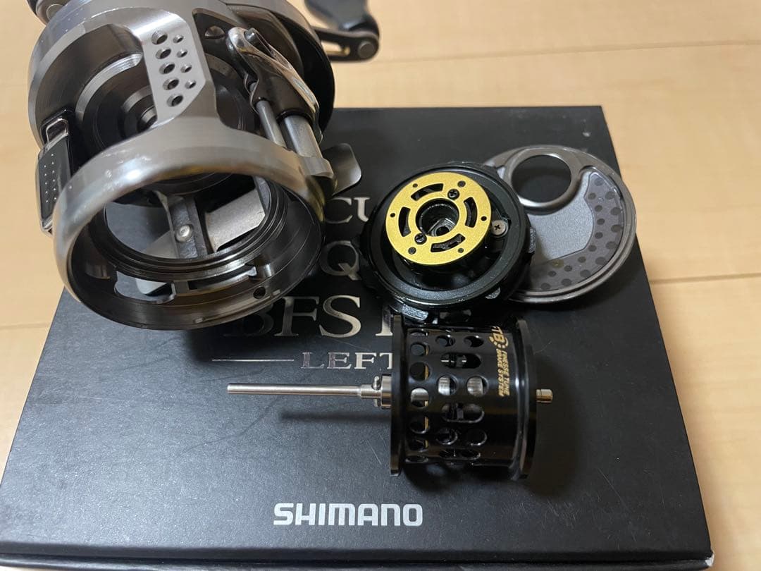 シマノ　17カルカッタコンクエスト BFS HG LEFT
